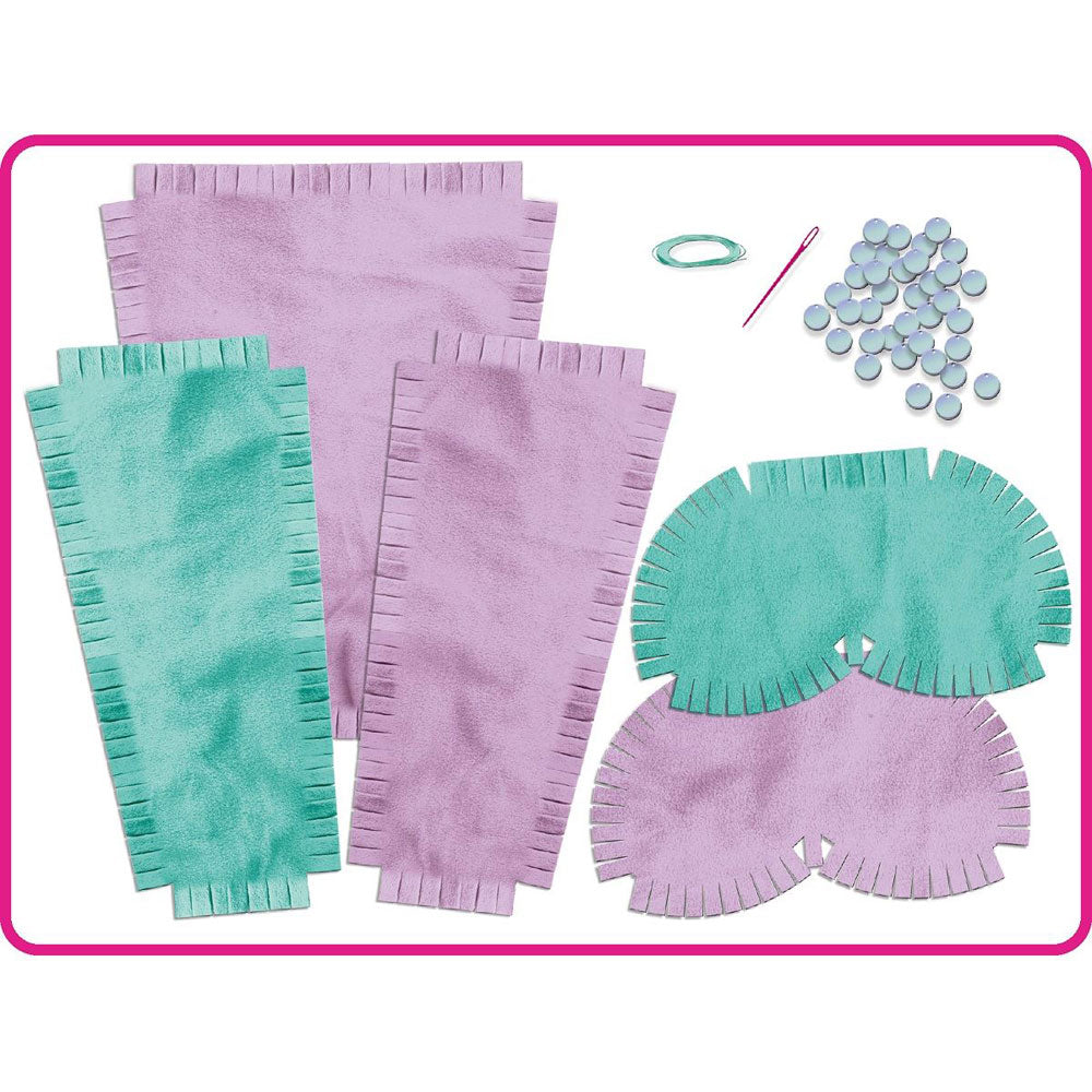 Craft for Kids Make Your Own Mermaid Tail Blanket