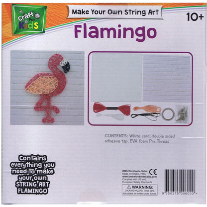 Craft for Kids Make Your Own String Art Value Pack: Unicorn + Flamingo