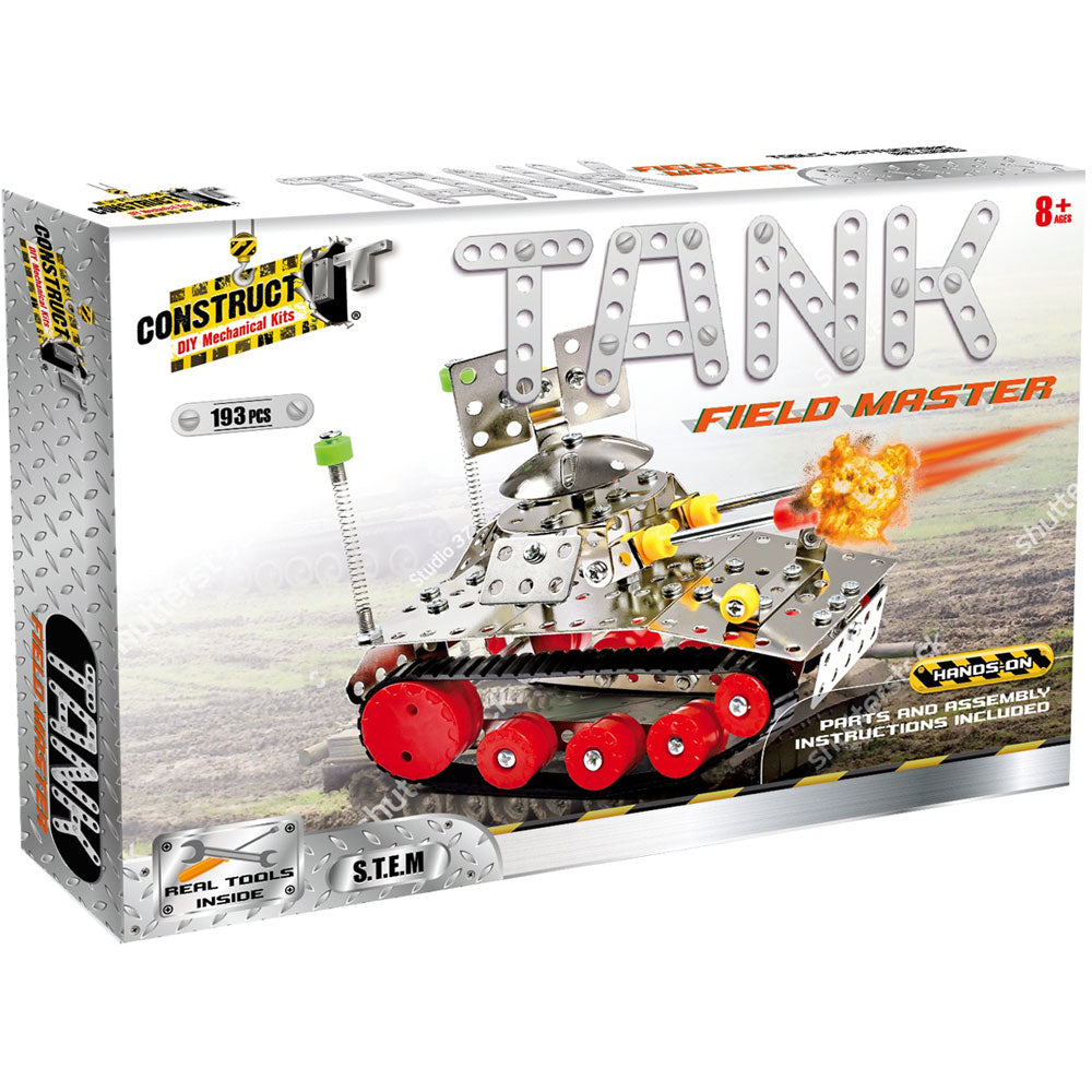 Construct-It DIY Mechanical Kits - Tank Field Master