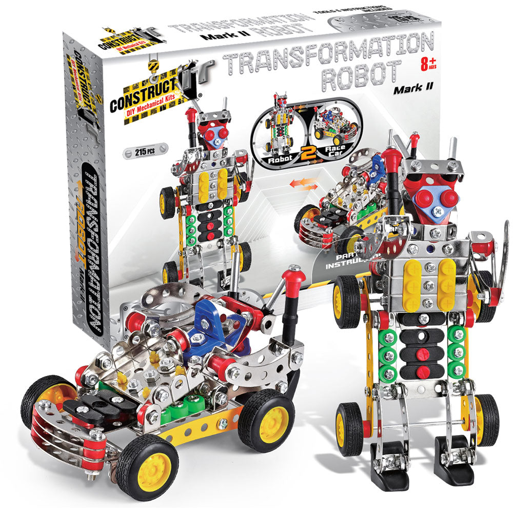 Construct-It DIY Mechanical Kits - Transformation Robot Mark 2