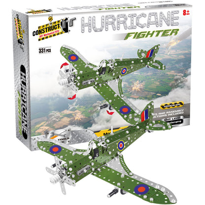 Construct-It DIY Mechanical Kits - Hurricane Fighter