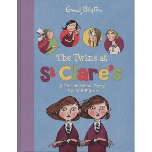 The Twins at St Clare's Hardback Classic School Story Book from Enid Blyton