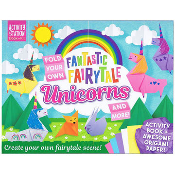 Top That Fold Your Own Fantastic Fairytale Unicorns Activity Station Book + Kit