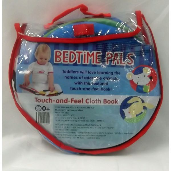 Bedtime Pals Touch and Feel Cloth Book
