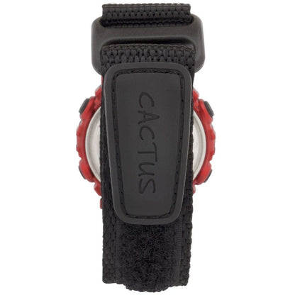 Cactus Robust Kids Digital Watch - Black/Red