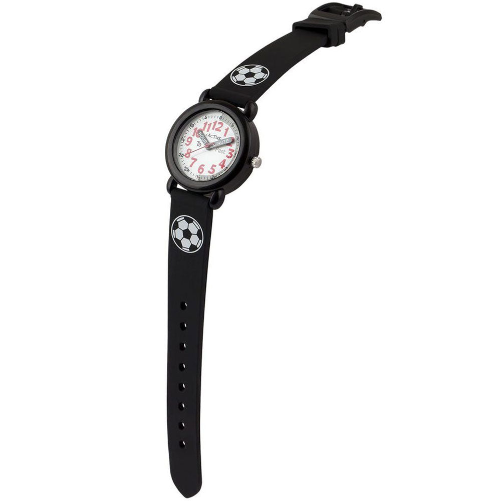 Black Timekeeper Time Teacher Watch for kids aged 5 years and up