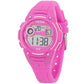 [DISCONTINUED] Cactus Rambler Digital Kids LCD Watch - Hot Pink