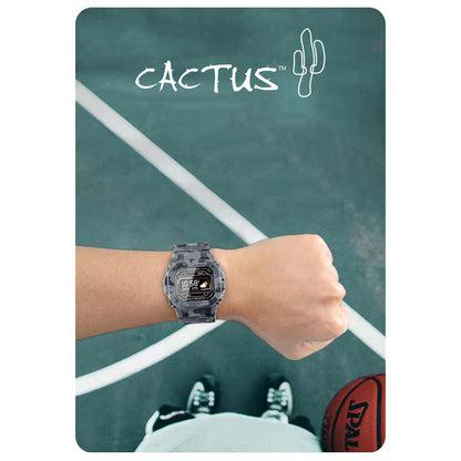 Cactus Nexus Kids and Teens Smartwatch - Grey Camouflage
