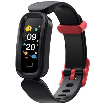 Black Flash Fitness Activity Tracker Watch for kids aged 5 years and up