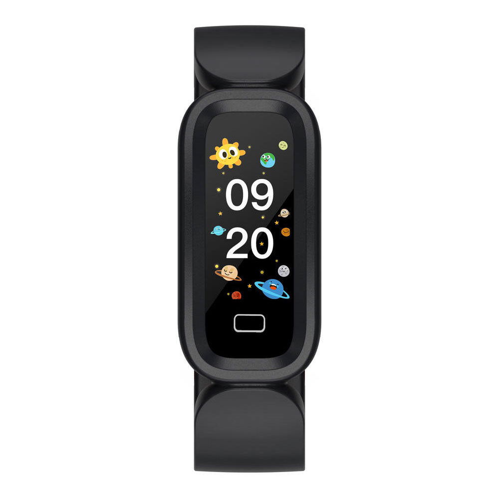 Flash Fitness Activity Tracker Black Watch from Cactus brand for kids