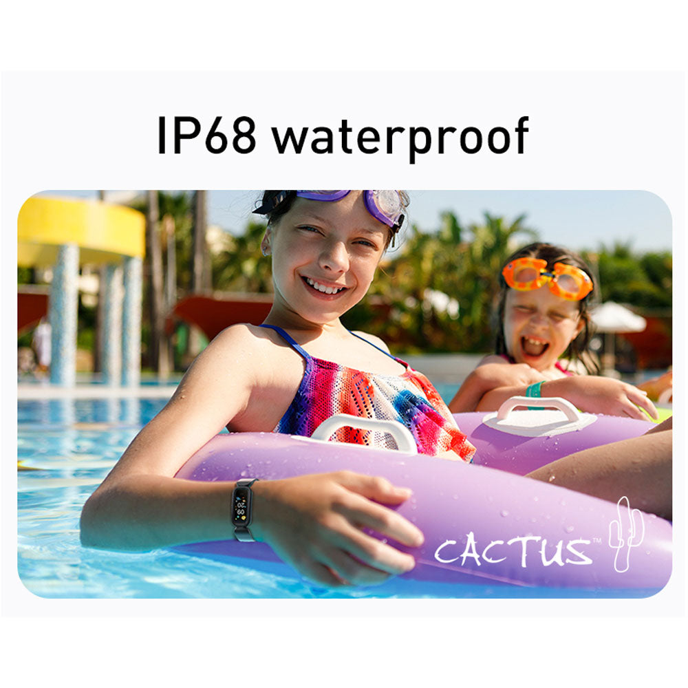 Purple Flash Fitness Activity Tracker Children Watch with IP68 waterproof