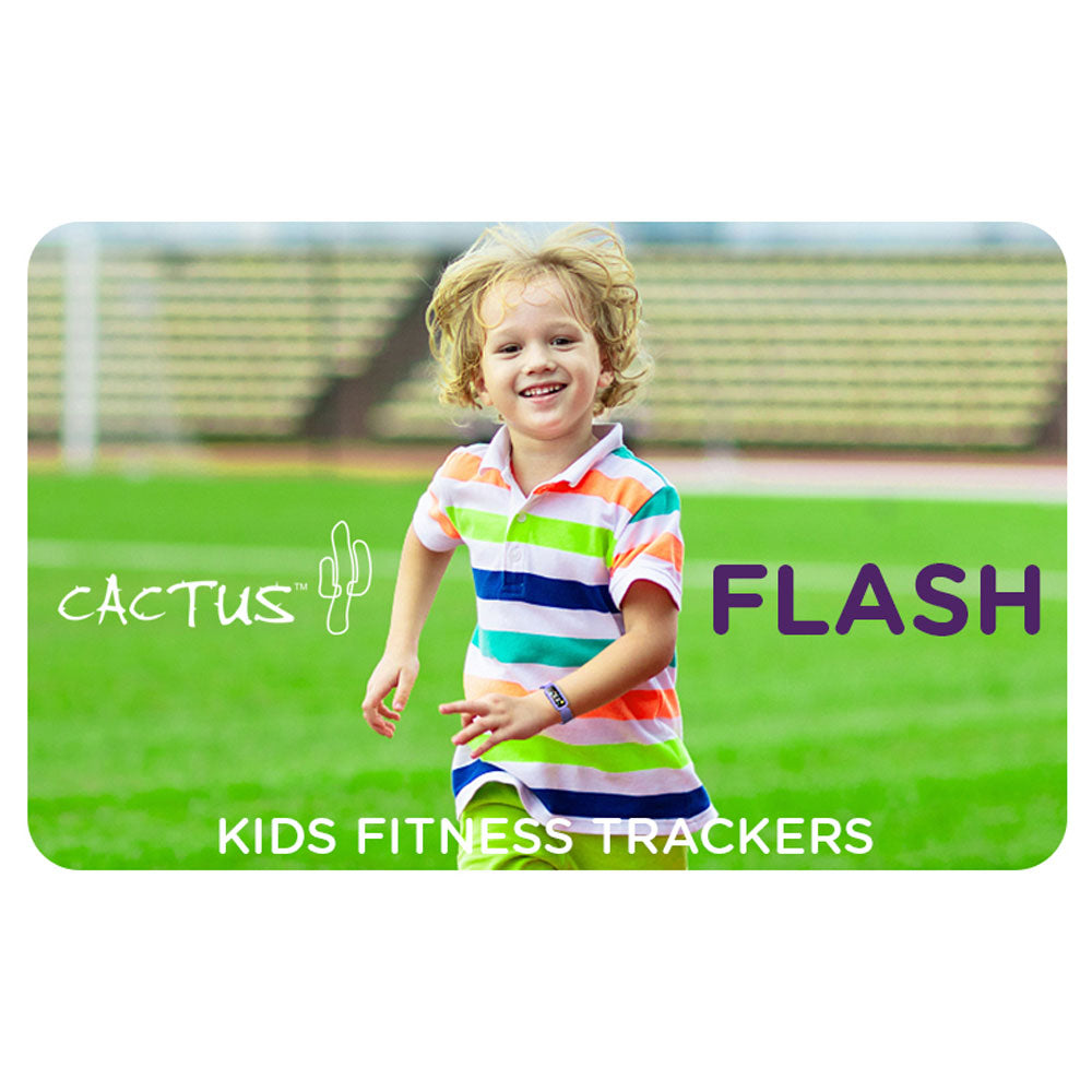 Purple Flash Fitness Activity Tracker Children Watch with Fitness Functions