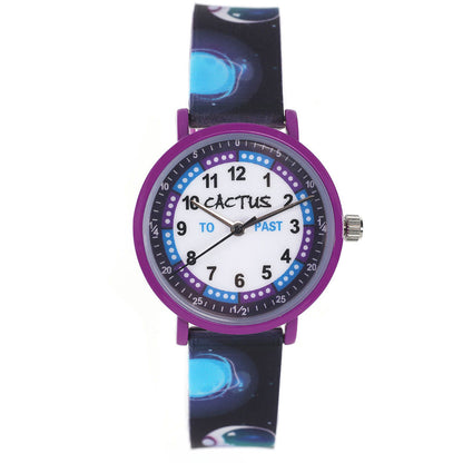 Children Primary Time Teacher Watch with Astronauts Space print