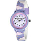 Cactus Primary Time Teacher Watch - Purple Rainbows