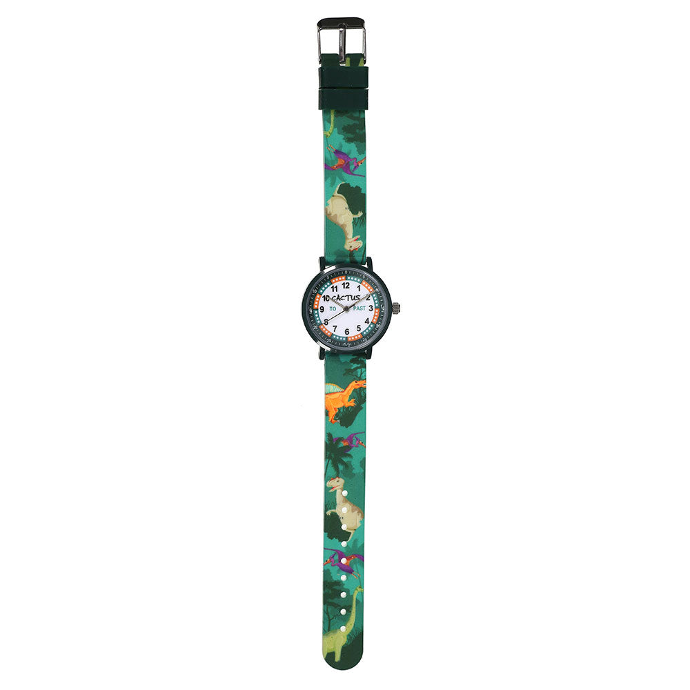 Green Dinosaurs Primary Time Teacher Watch for kids aged 5 years and up