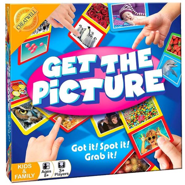 Get The Picture Card Game from Cheatwell Games for kids aged 8 years and up