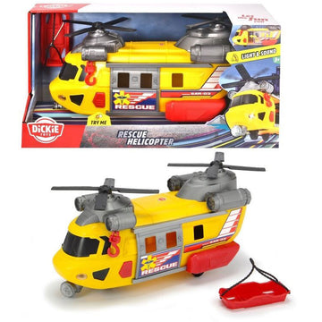 Dickie Toys Light and Sound Rescue Helicopter 30cm