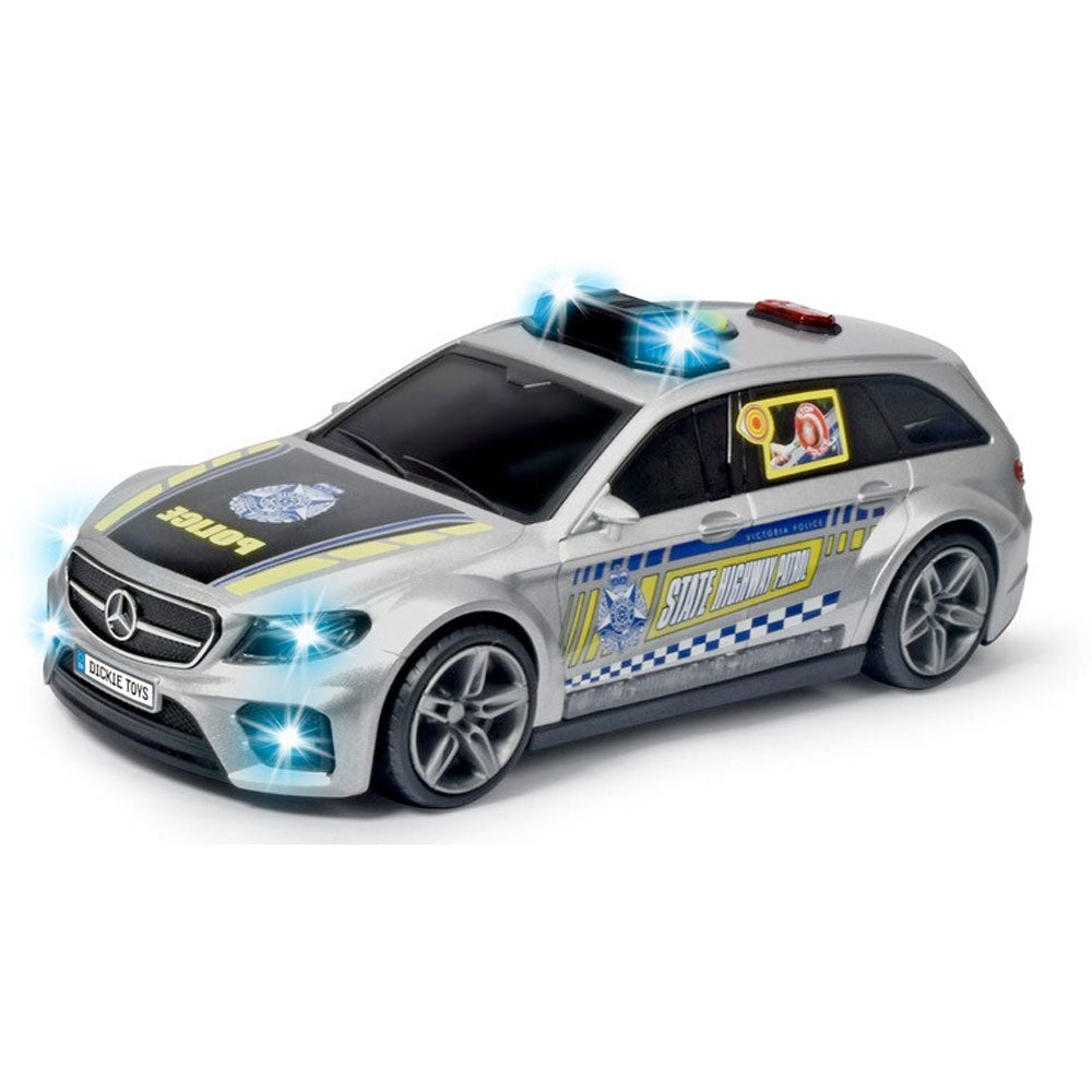 [DISCONTINUED] Dickie Toys Light and Sound Mercedes Benz E43 AMG Police Car
