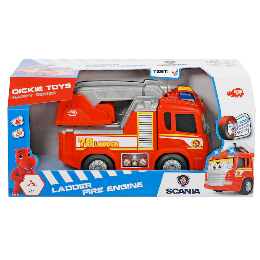 [DISCONTINUED] Dickie Toys Light and Sound Happy Fire Engine