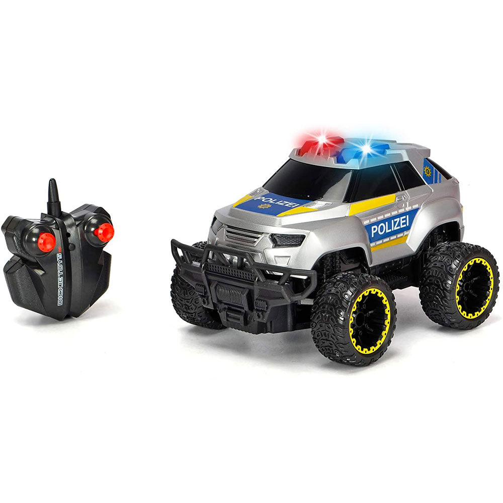Remote Control 20cm Police Offroader RTR from Dickie Toys for kids 6 years and up