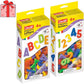 [DISCONTINUED] Quercetti Magnetic 48pcs Value Pack: Uppercase Letters + Ridged Numbers + Gift Wrapping