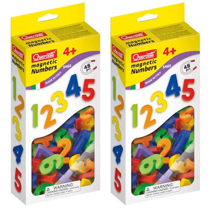 [DISCONTINUED] Quercetti Magnetic Ridged Numbers 48pcs Value Pack - Set of 2