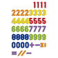 [DISCONTINUED] Quercetti Magnetic 48pcs Value Pack: Uppercase Letters + Ridged Numbers + Gift Wrapping
