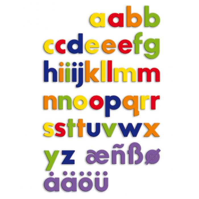 [DISCONTINUED] Quercetti Magnetic Lowercase Letters 48pcs Value Pack - Set of 2