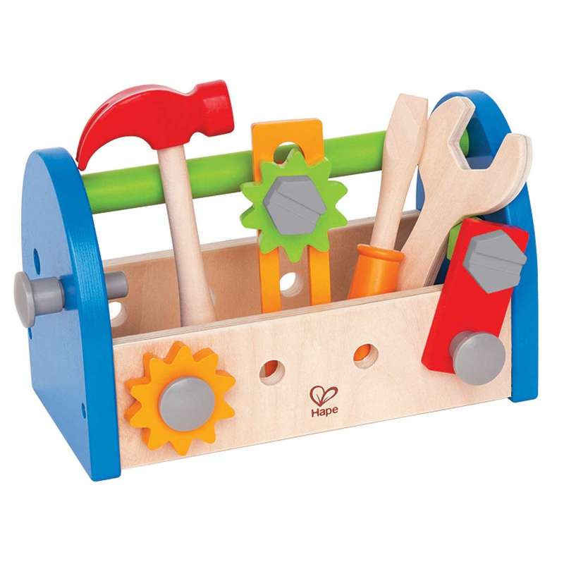 [DISCONTINUED] HAPE Wooden Fix-It Tool Box