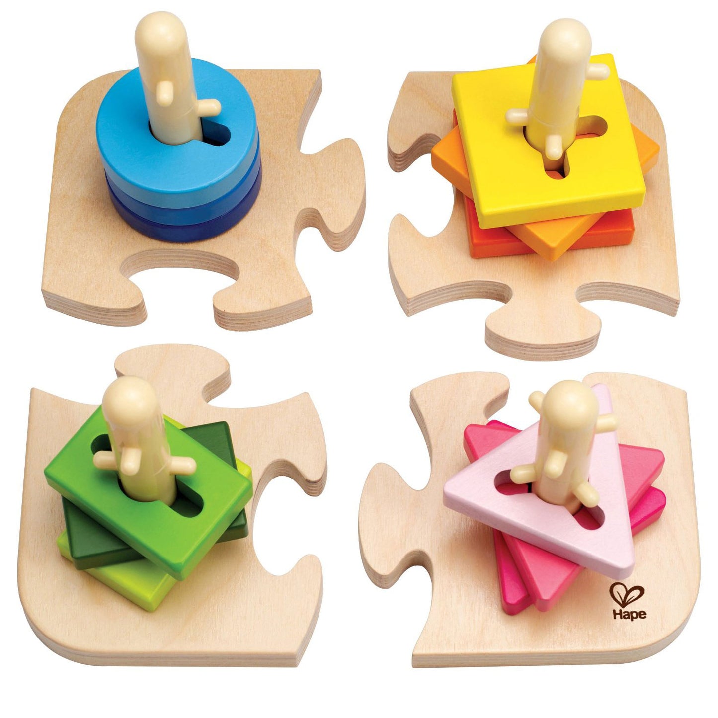 Hape Wooden Creative Peg Puzzle