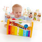Hape Wooden Early Melodies Pound and Tap Bench Musical Toy