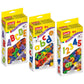 [DISCONTINUED] Quercetti Magnetic 48pcs Value Pack: Uppercase Letters + Lowercase Letters + Ridged Numbers