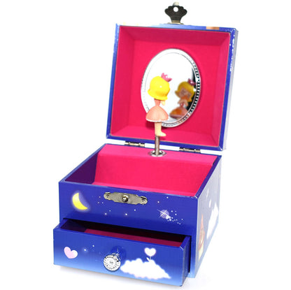 [DISCONTINUED] Kaper Kidz Unicorn Square Musical Jewellery Box