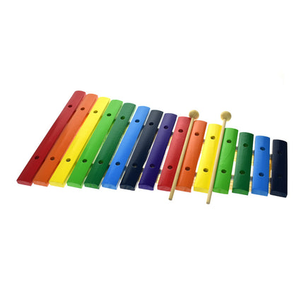 Kaper Kidz Lge Colour Wooden Xylophone