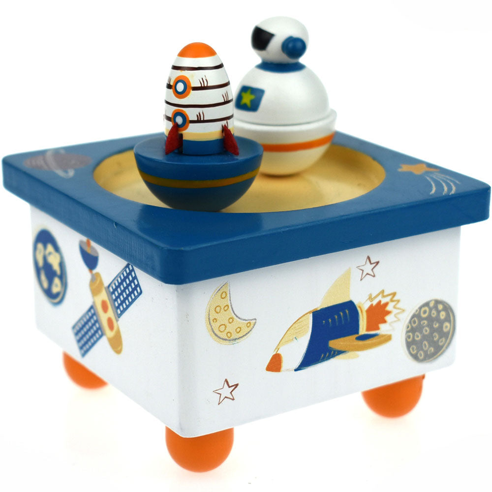 Koala Dream Wooden Rocket Music Box