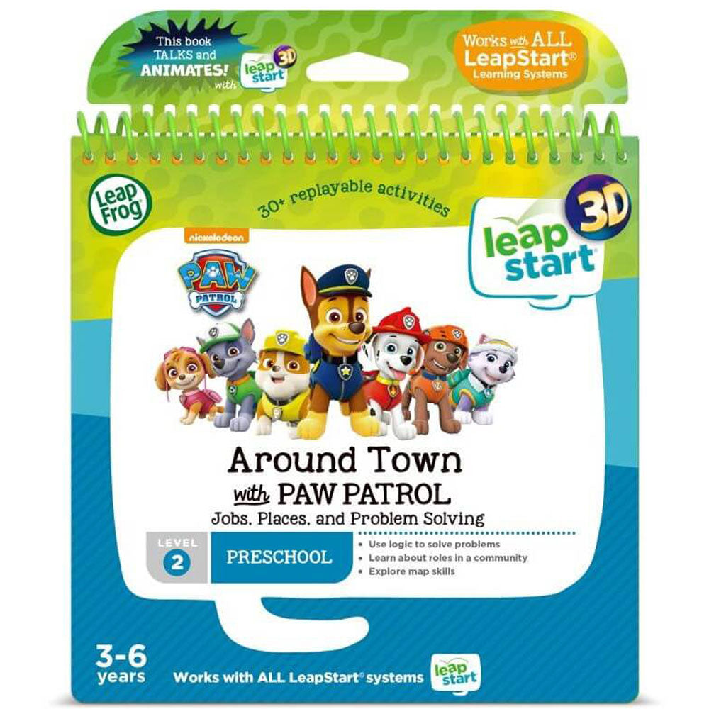 [DISCONTINUED] LeapFrog LeapStart 3D Around Town with PAW Patrol Activity Book