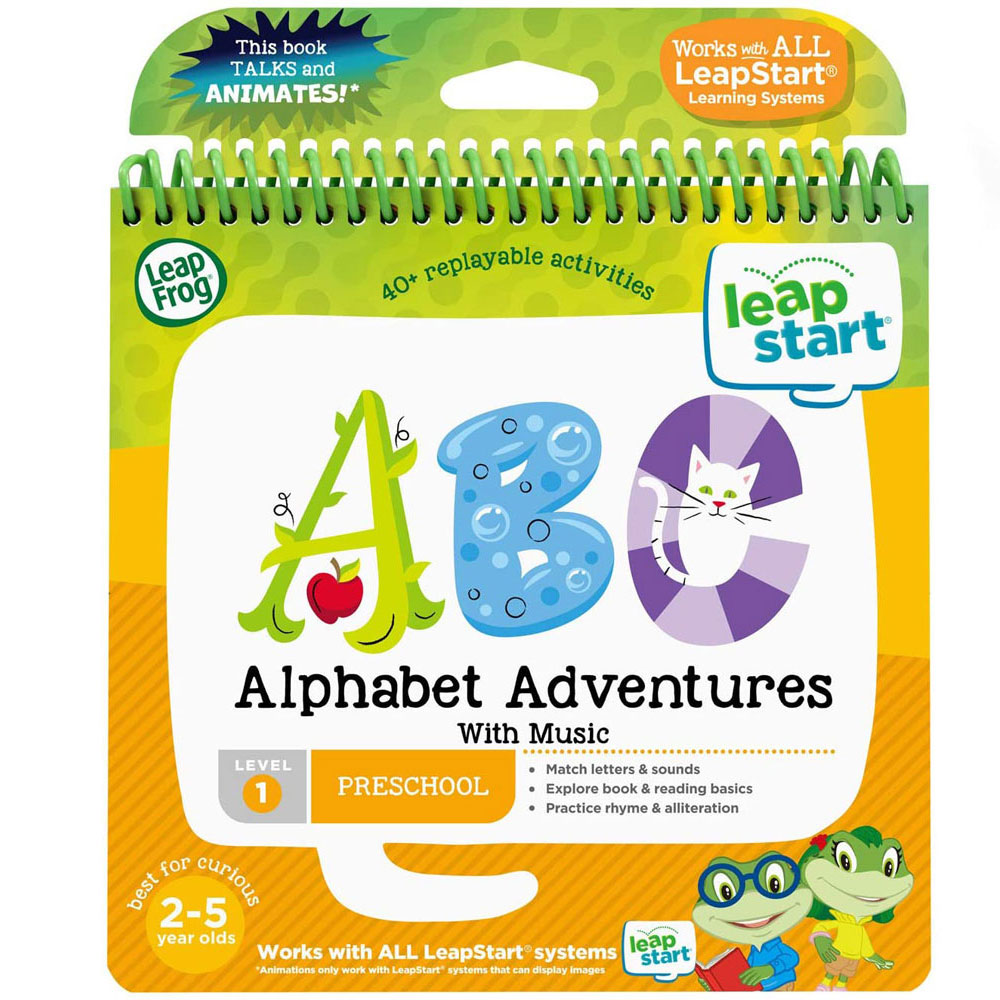 LeapFrog LeapStart 3D Alphabet Adventures Activity Book
