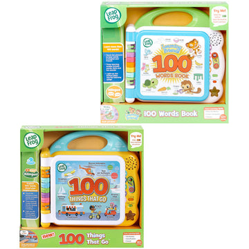 LeapFrog 100 Words Book English/French Value Pack - Learning Friends & Things That Go