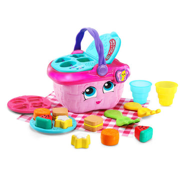 Shapes & Sharing Picnic Basket Pretend Play Toy by LeapFrog