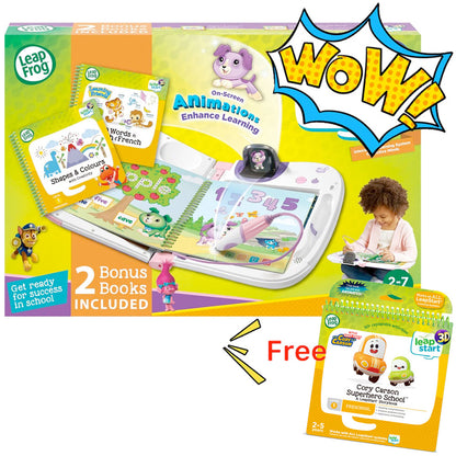 [DISCONTINUED] LeapFrog LeapStart 3D Interactive Learning System Value Pack - Pink