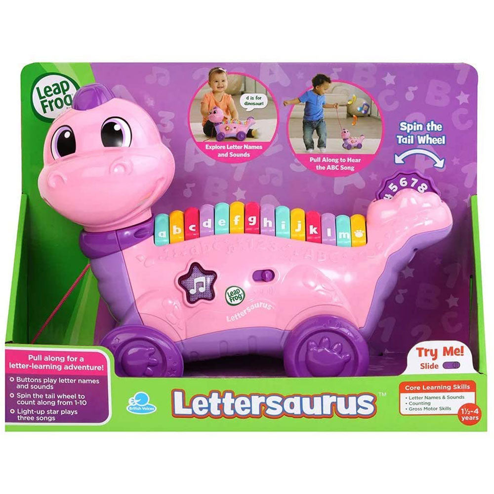 [DISCONTINUED] LeapFrog Lettersaurus Pink
