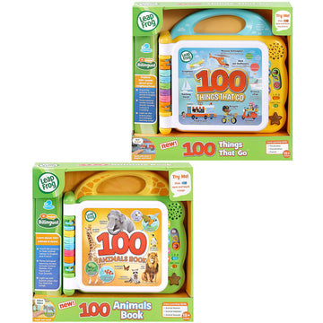 LeapFrog 100 Words Book English/French Value Pack - Animals & Things That Go