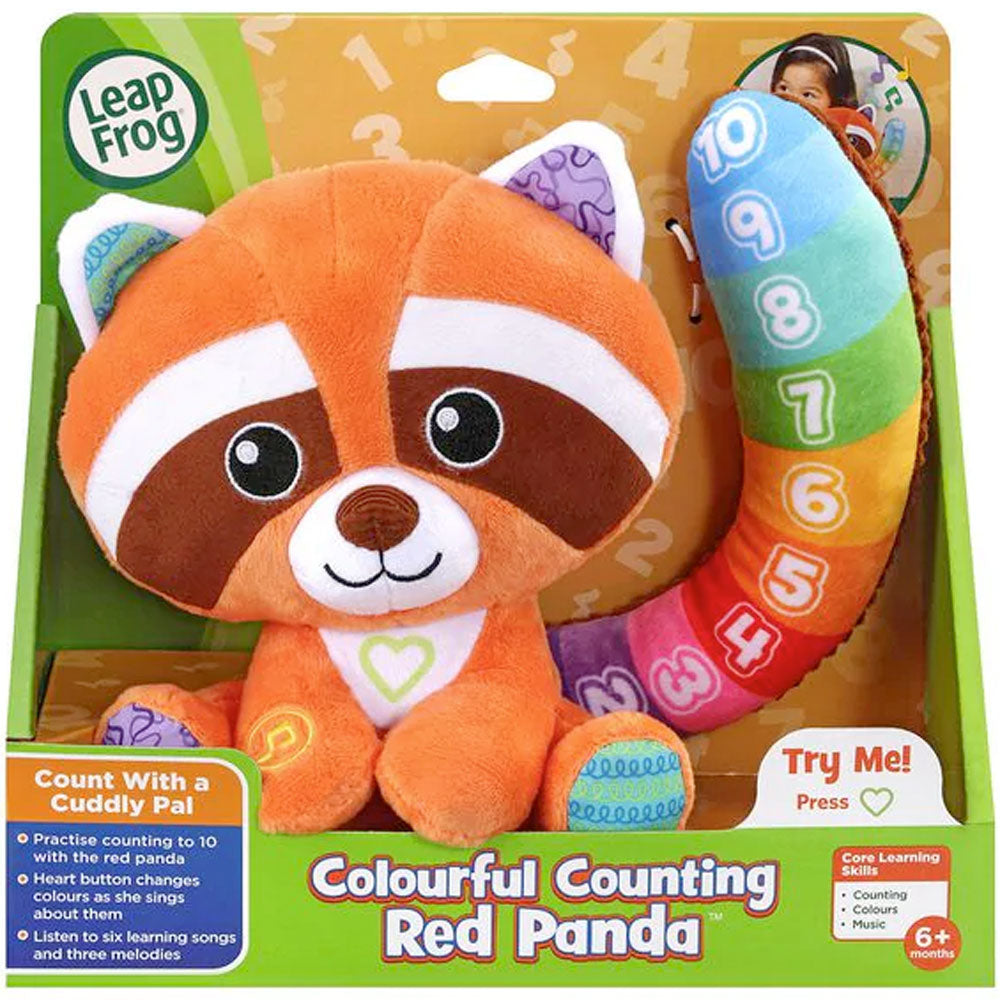 [DISCONTINUED] LeapFrog Plush Colourful Counting Red Panda