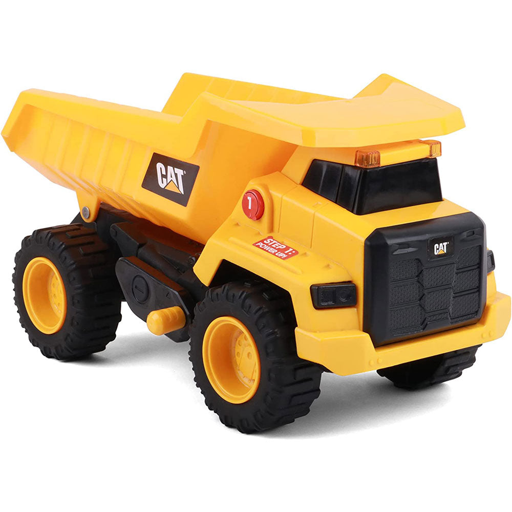 CAT Power Haulers Light and Sound 12 Inch Dump Truck for kids aged 3 years and up