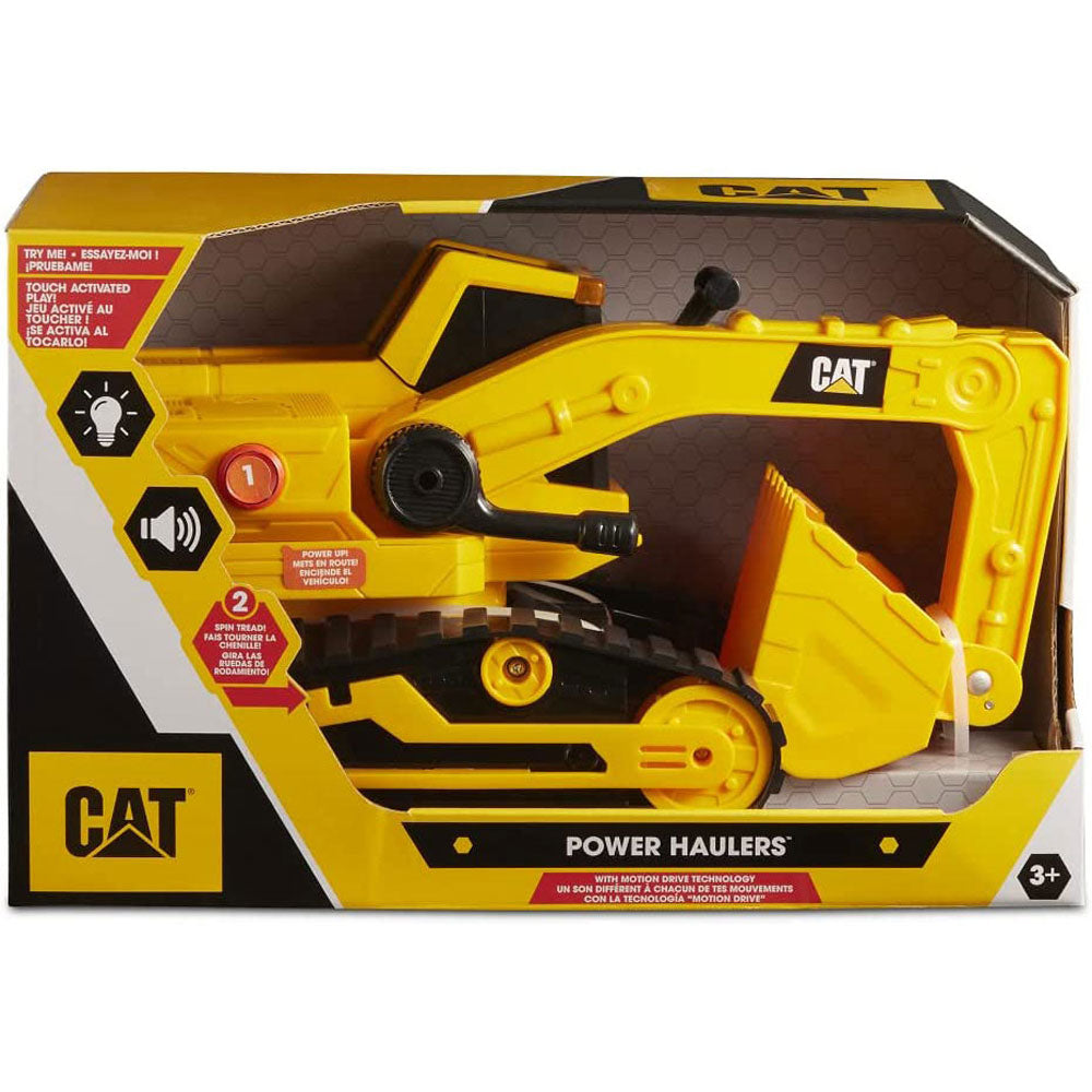 CAT Power Haulers Light and Sound 12 Inch Excavator children toy