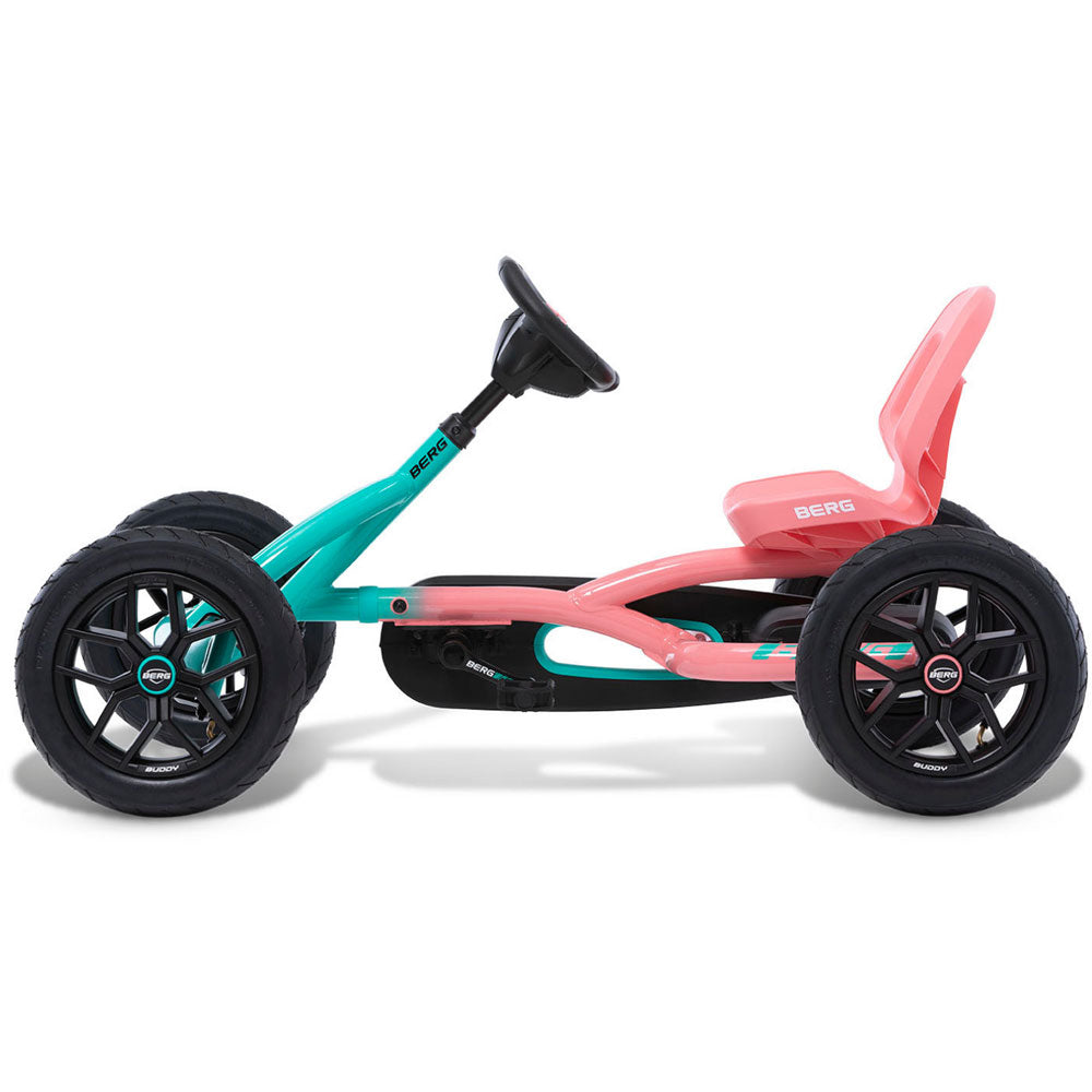 BERG Buddy Pedal Go-Kart Ride-On Car - Lua Pink 2.0