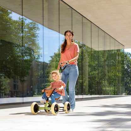 BERG Buzzy 2-in-1 Pedal Go-Kart Ride-On Car - Retro Green