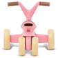 BERG Go2 2-in-1 Scoot and Pedal Go-Kart Ride-On Car - Retro Pink