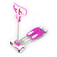 Aussie Baby Elite Safety Glitter Motion Slider Scooter with Brake - Pink