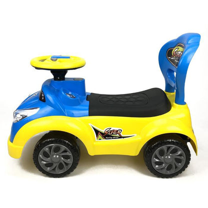 Aussie Baby Elite Kids Super Racing Ride-On Toy Car - Blue